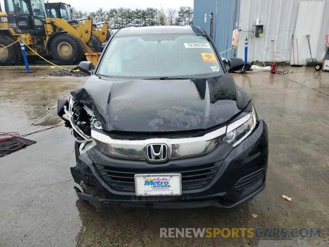 5 fotografías del automóvil dañado 3CZRU6H3XLG701233 HONDA HR-V 2020