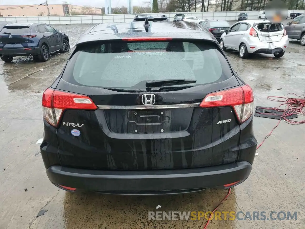 6 fotografías del automóvil dañado 3CZRU6H3XLG701233 HONDA HR-V 2020