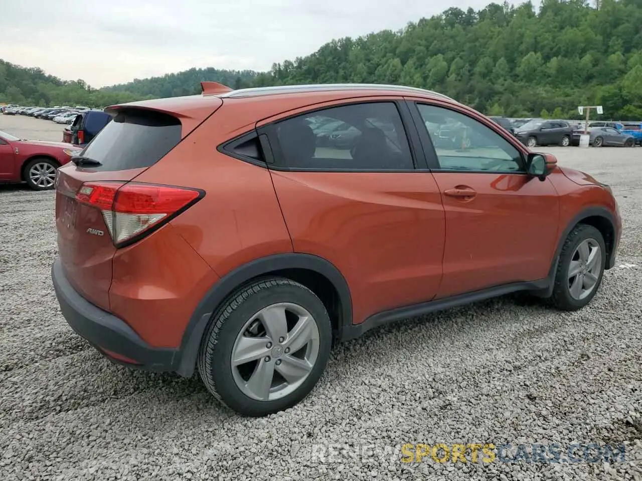 3 fotografías del automóvil dañado 3CZRU6H51LM709983 HONDA HR-V 2020