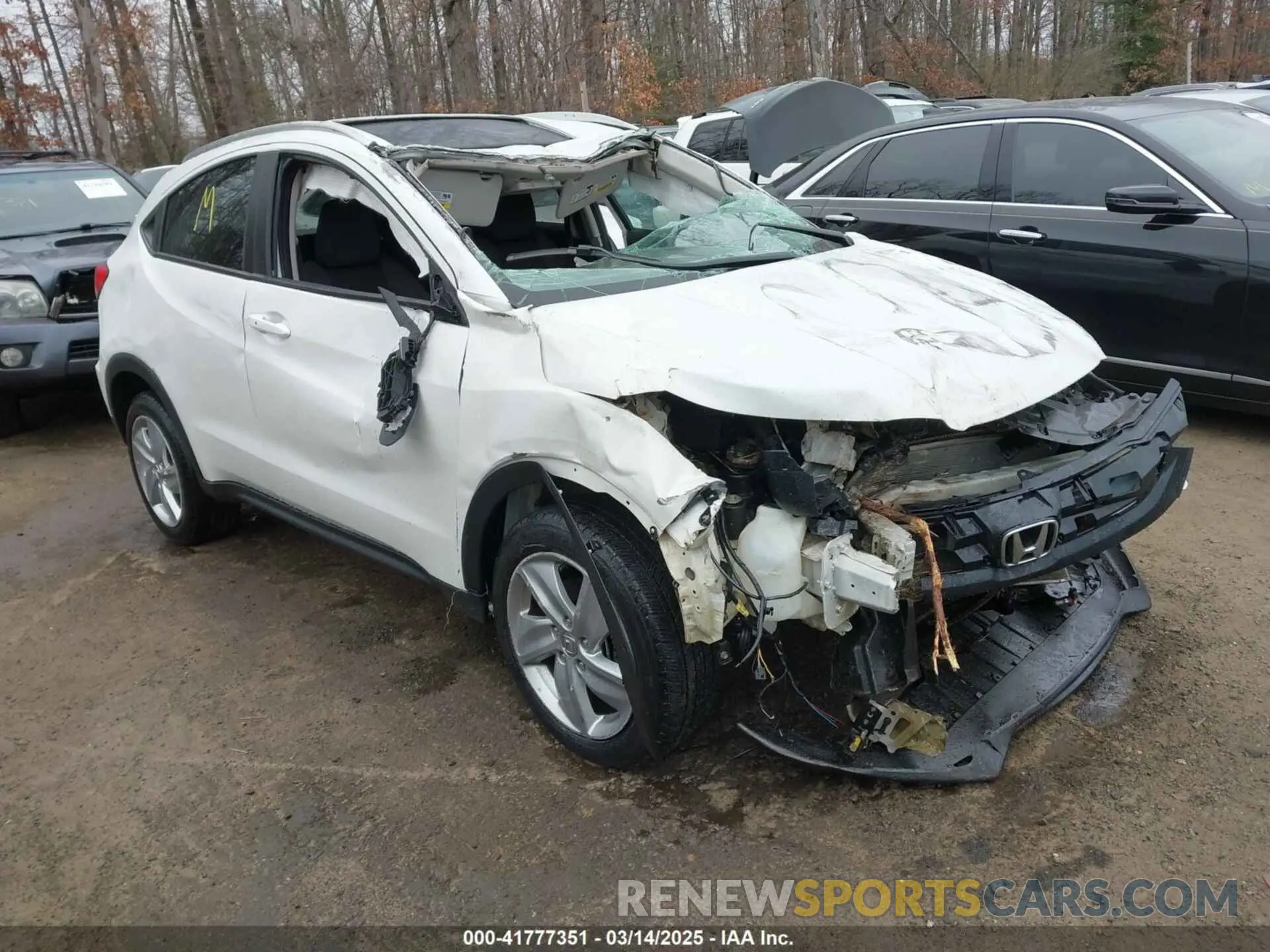 1 fotografías del automóvil dañado 3CZRU6H52LM723603 HONDA HR-V 2020