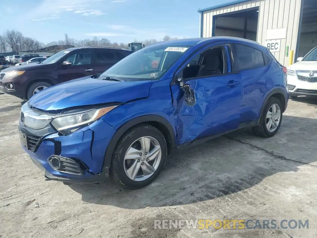 1 fotografías del automóvil dañado 3CZRU6H52LM732446 HONDA HR-V 2020