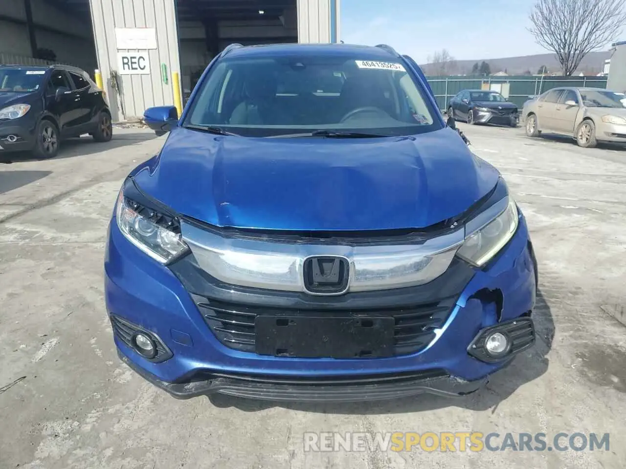 5 fotografías del automóvil dañado 3CZRU6H52LM732446 HONDA HR-V 2020