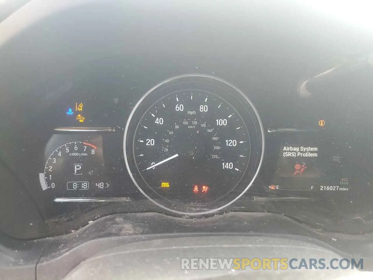 9 fotografías del automóvil dañado 3CZRU6H52LM732446 HONDA HR-V 2020