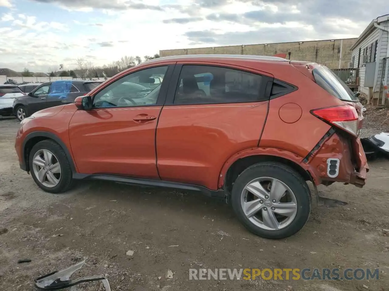 2 fotografías del automóvil dañado 3CZRU6H53LM724355 HONDA HR-V 2020