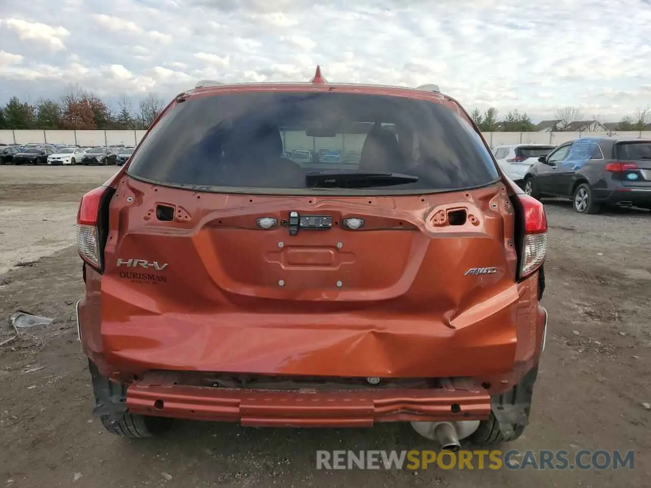 6 fotografías del automóvil dañado 3CZRU6H53LM724355 HONDA HR-V 2020