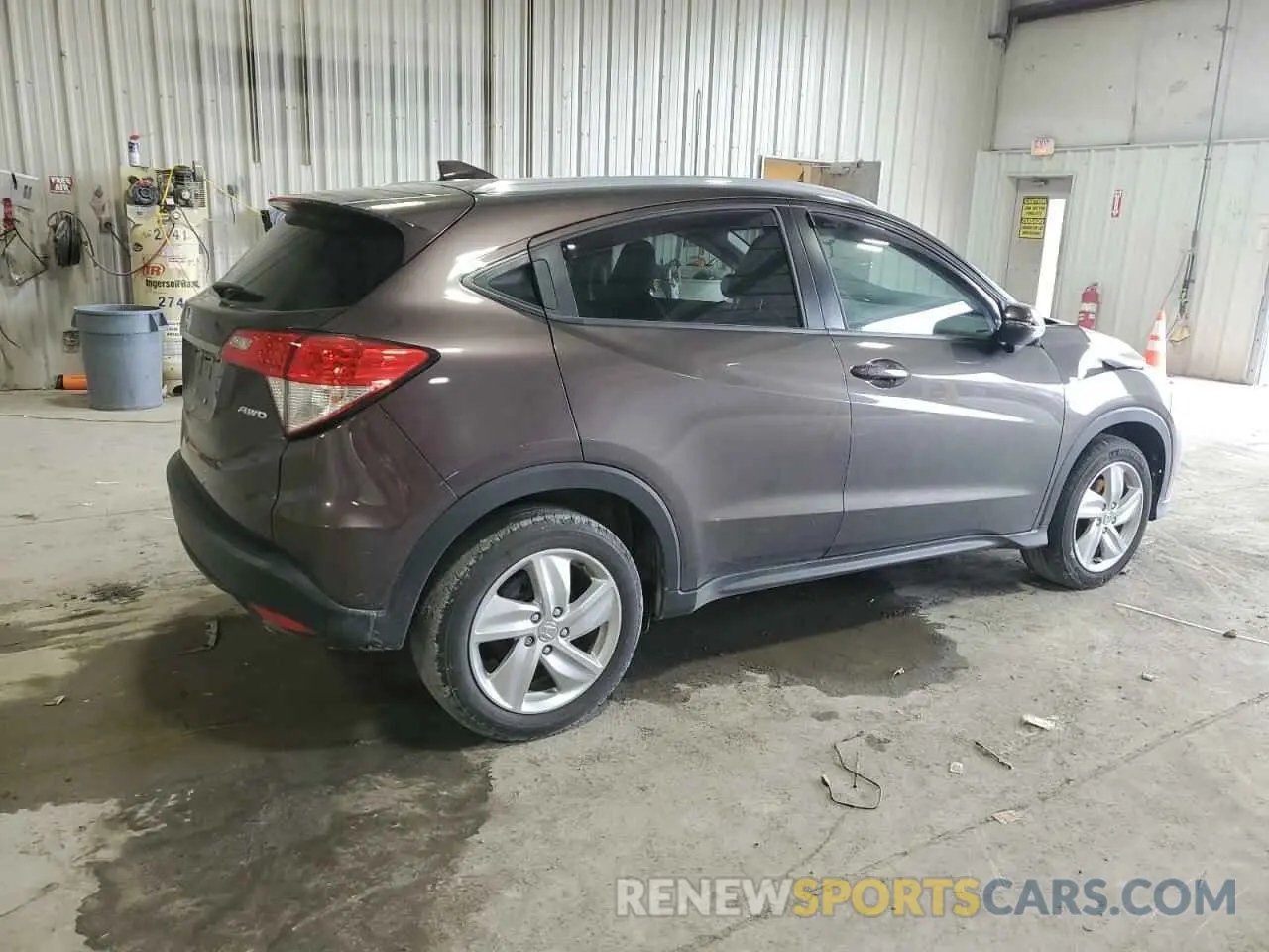 3 fotografías del automóvil dañado 3CZRU6H53LM727112 HONDA HR-V 2020