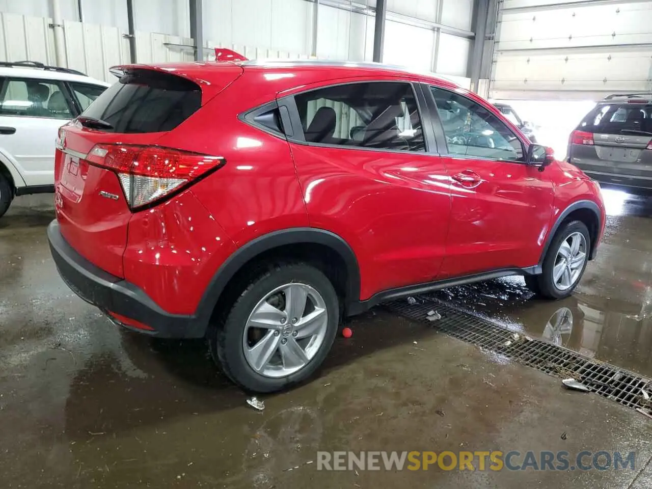 3 fotografías del automóvil dañado 3CZRU6H54LM702056 HONDA HR-V 2020