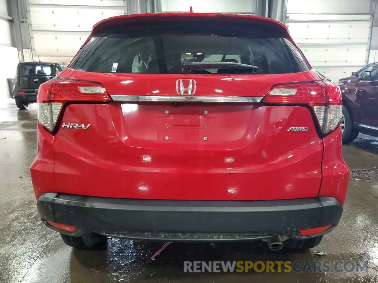6 fotografías del automóvil dañado 3CZRU6H54LM702056 HONDA HR-V 2020