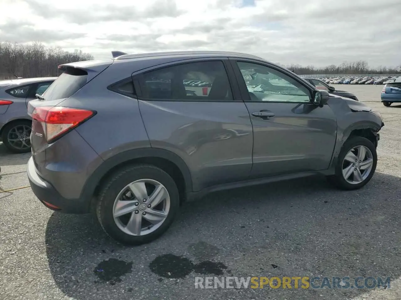 3 fotografías del automóvil dañado 3CZRU6H57LM711141 HONDA HR-V 2020