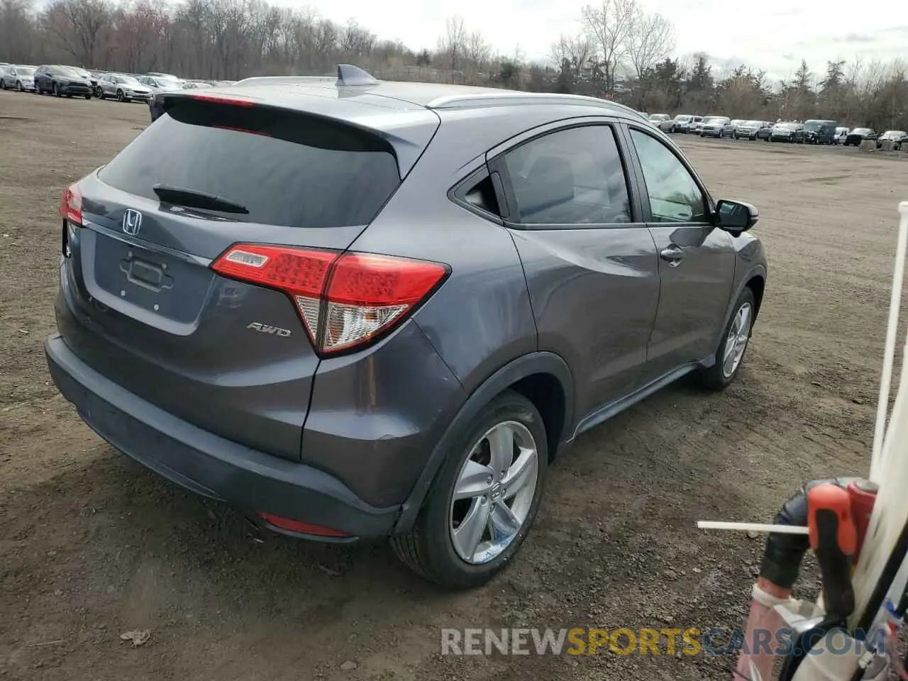3 fotografías del automóvil dañado 3CZRU6H57LM717859 HONDA HR-V 2020
