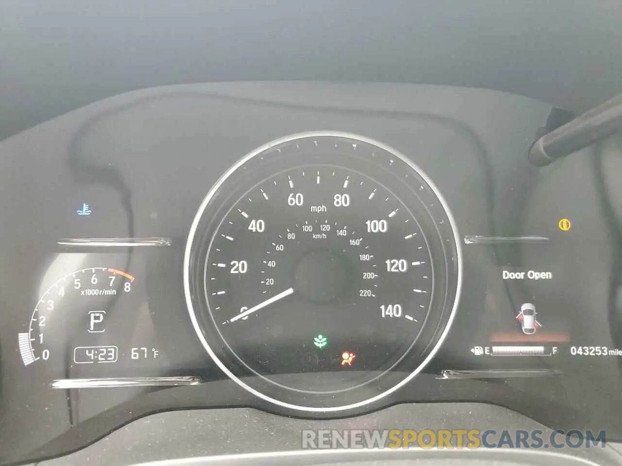 9 fotografías del automóvil dañado 3CZRU6H58LM727221 HONDA HR-V 2020