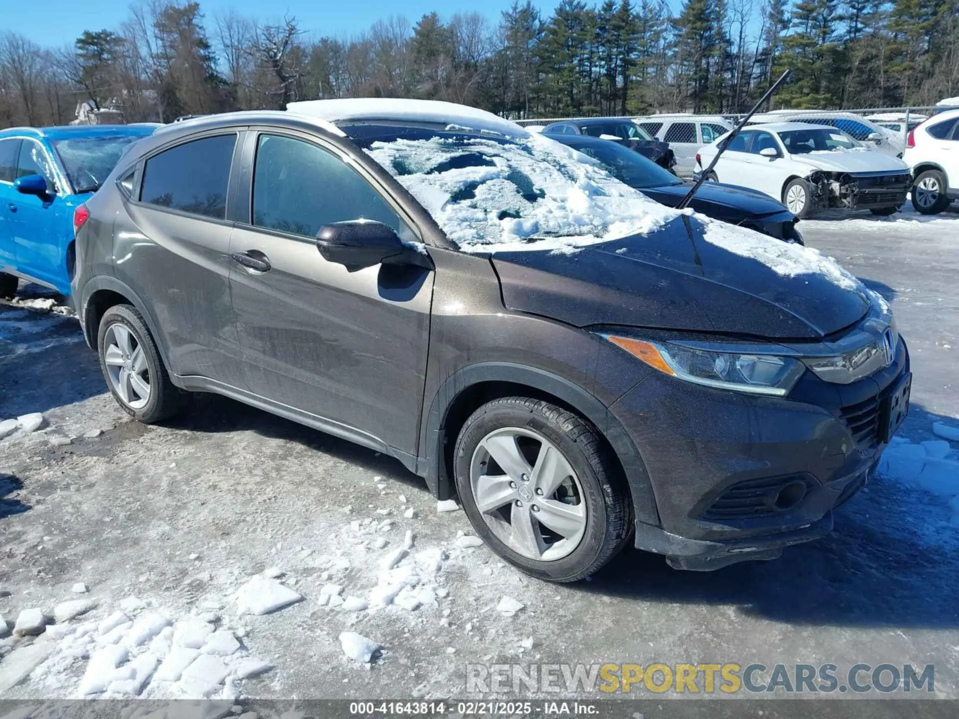 1 fotografías del automóvil dañado 3CZRU6H5XLM701073 HONDA HR-V 2020