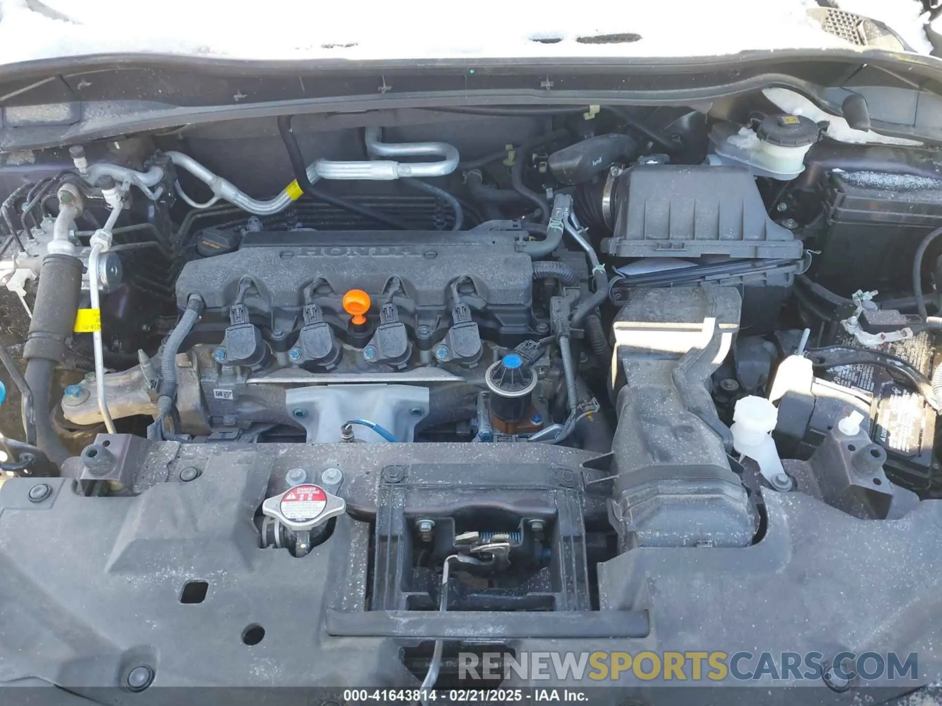 10 fotografías del automóvil dañado 3CZRU6H5XLM701073 HONDA HR-V 2020