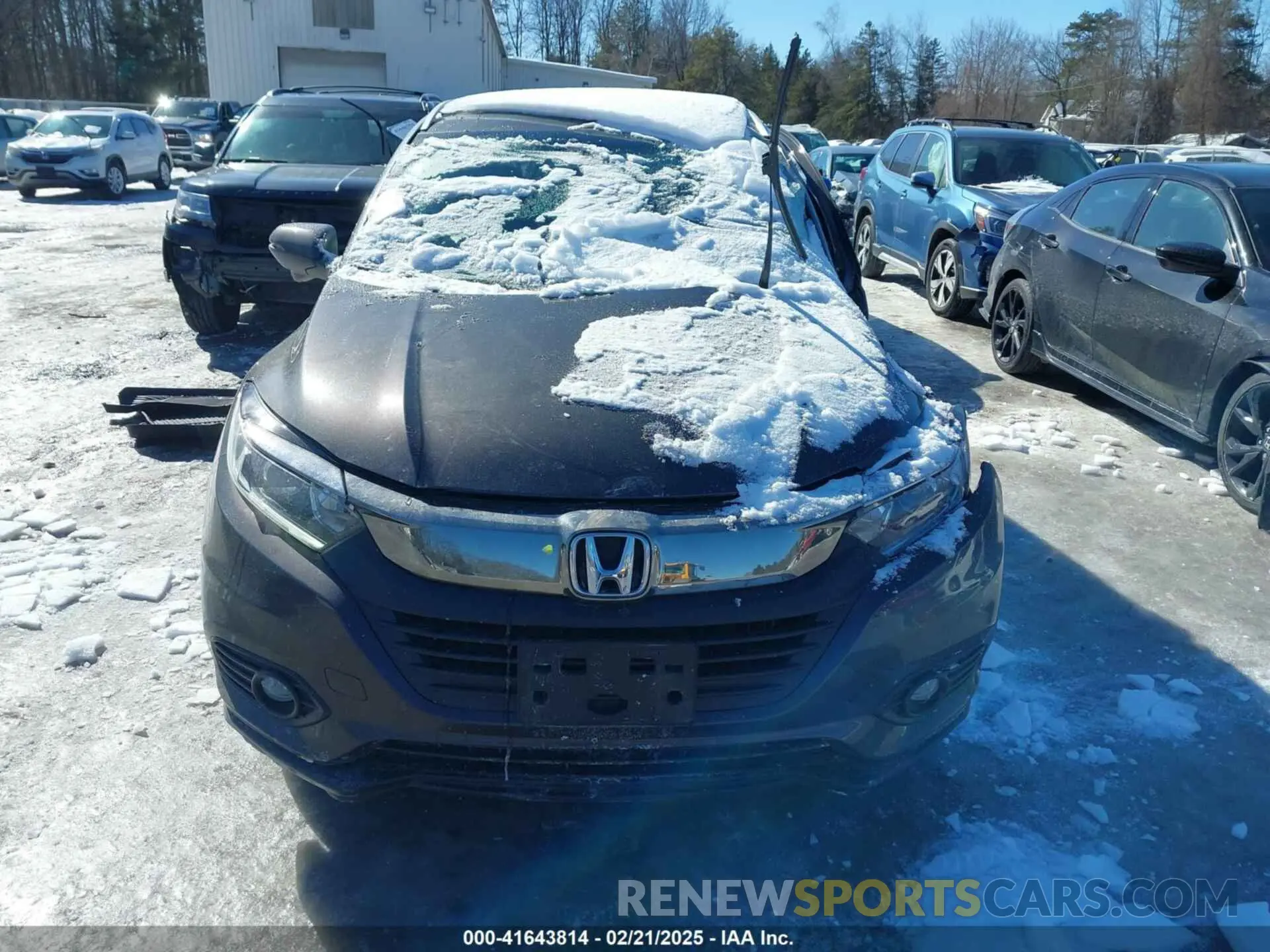 12 fotografías del automóvil dañado 3CZRU6H5XLM701073 HONDA HR-V 2020