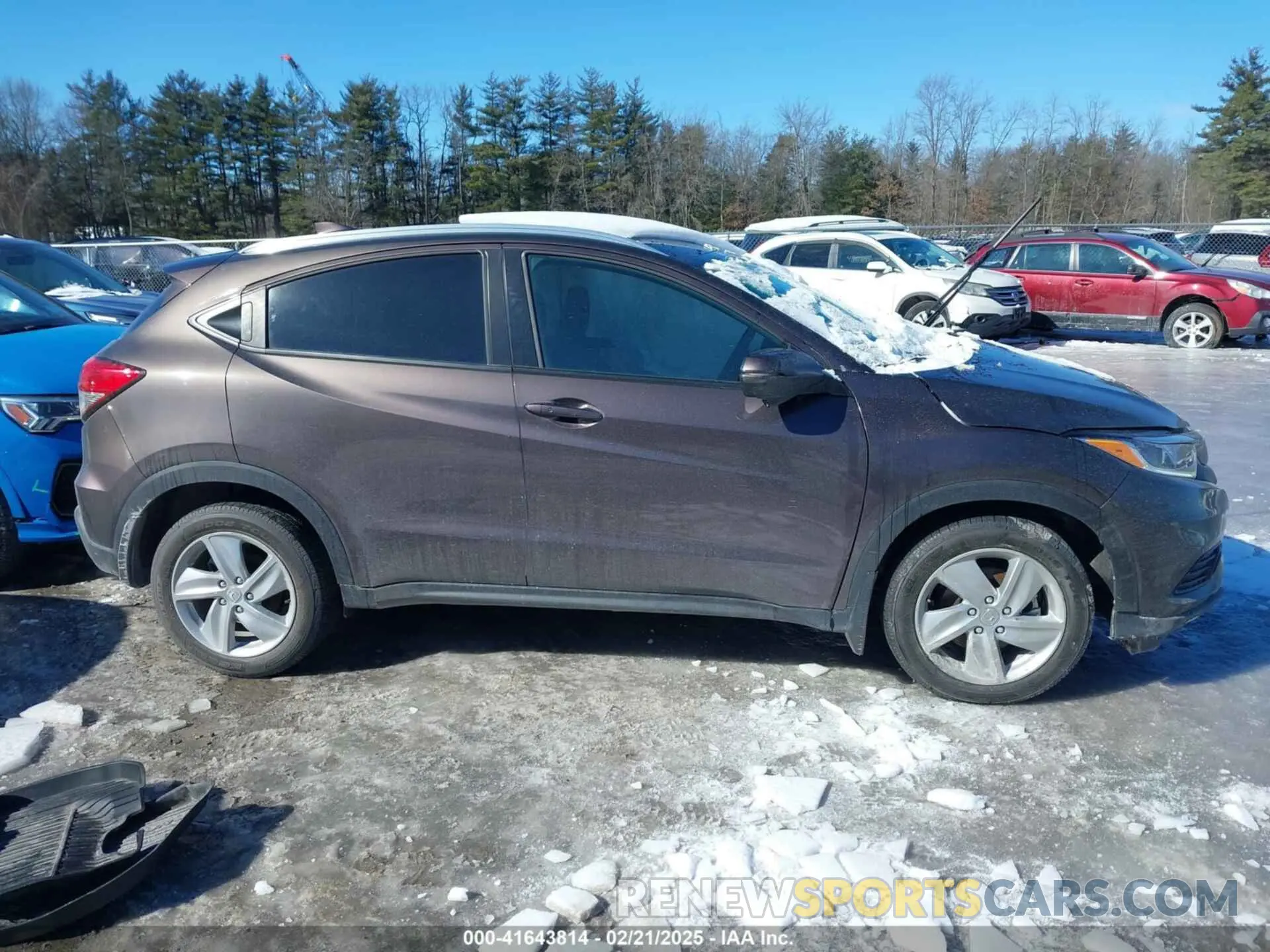 13 fotografías del automóvil dañado 3CZRU6H5XLM701073 HONDA HR-V 2020