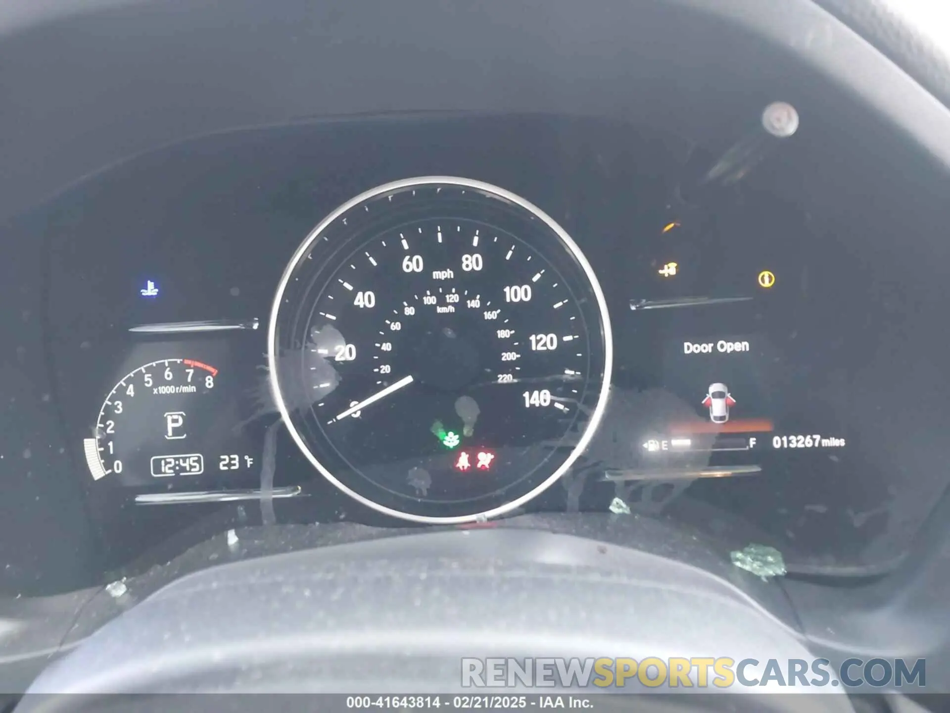 7 fotografías del automóvil dañado 3CZRU6H5XLM701073 HONDA HR-V 2020