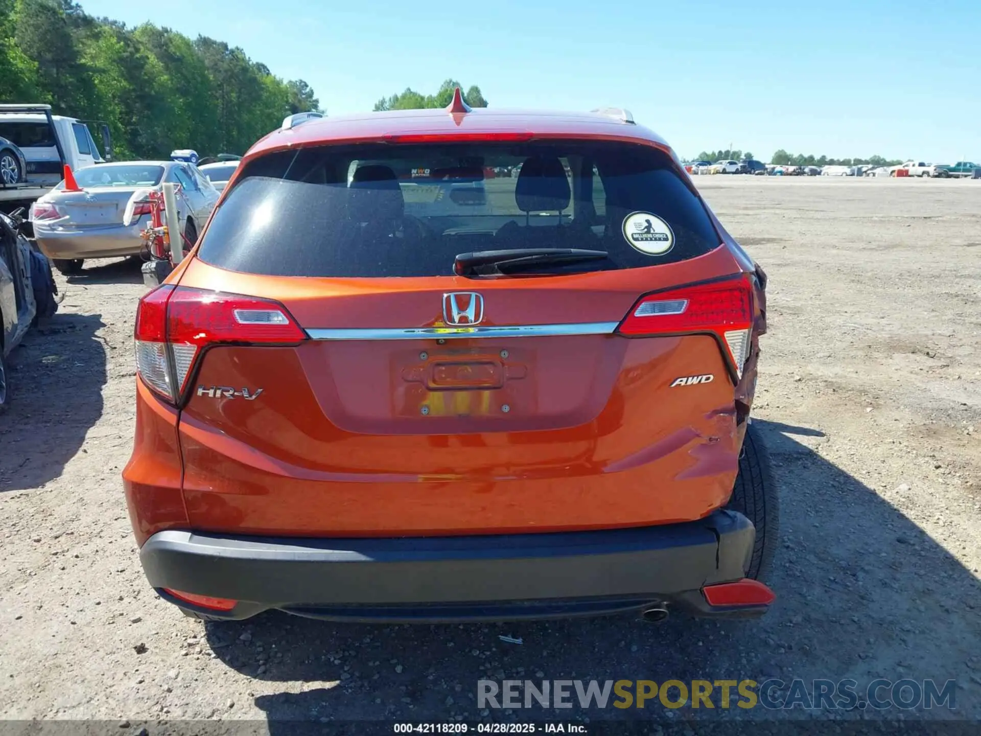 16 fotografías del automóvil dañado 3CZRU6H72LM736059 HONDA HR-V 2020