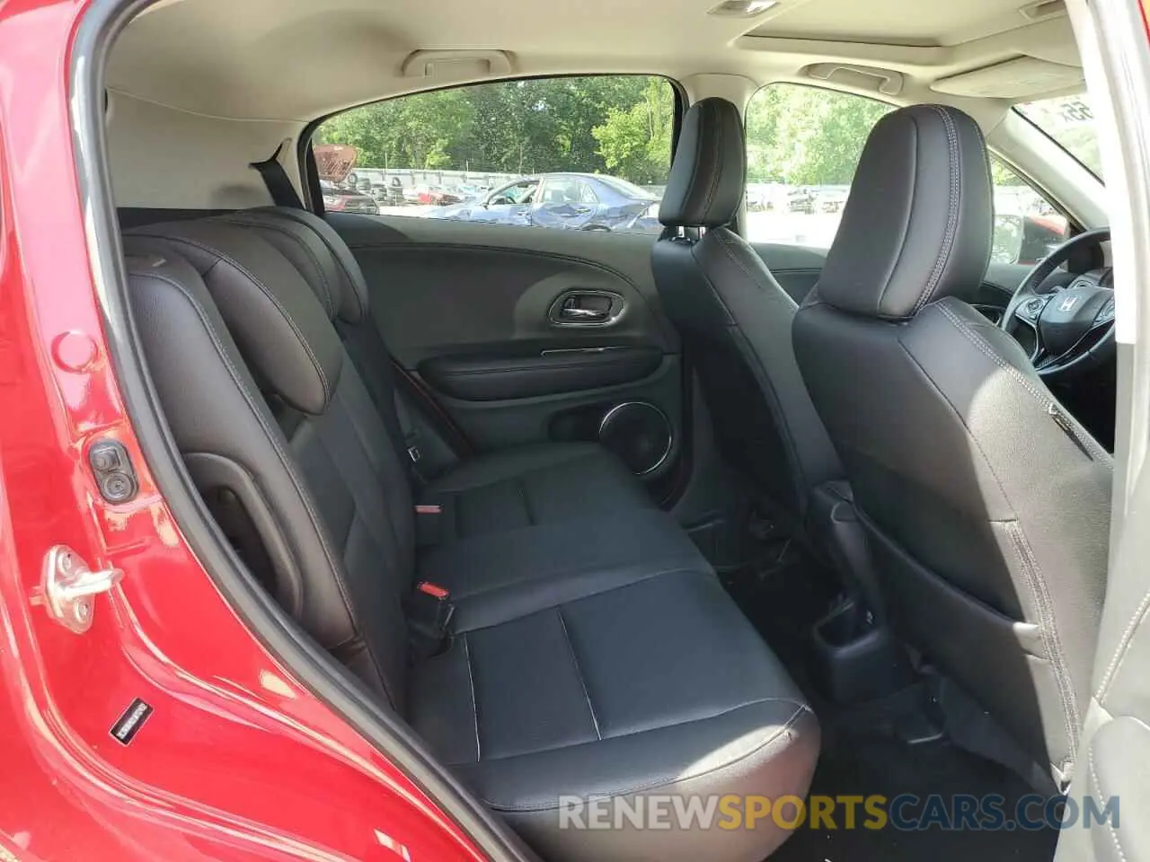 10 fotografías del automóvil dañado 3CZRU6H92LM702432 HONDA HR-V 2020