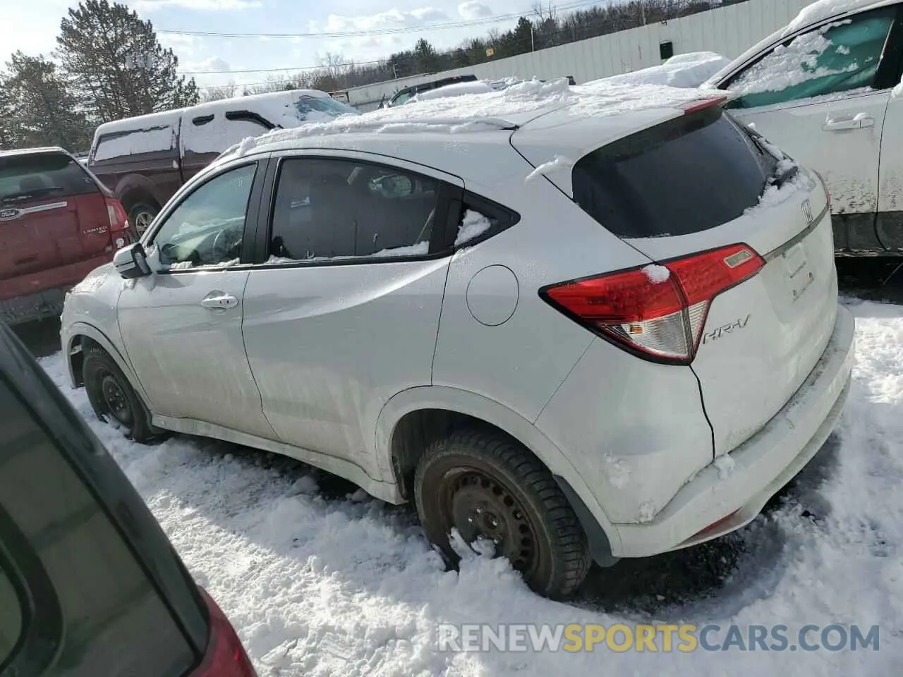2 fotografías del automóvil dañado 3CZRU6H93LM720065 HONDA HR-V 2020