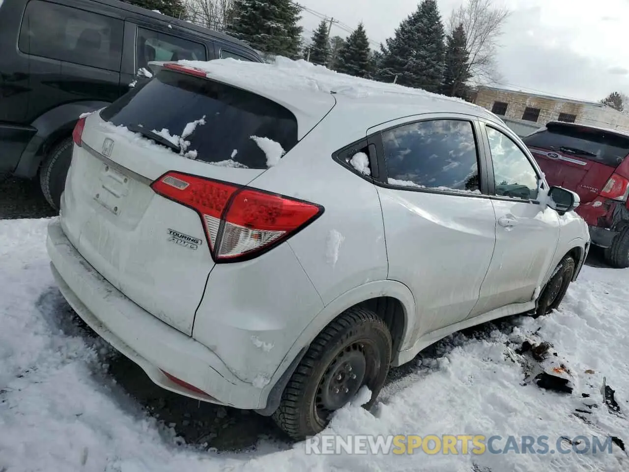 3 fotografías del automóvil dañado 3CZRU6H93LM720065 HONDA HR-V 2020