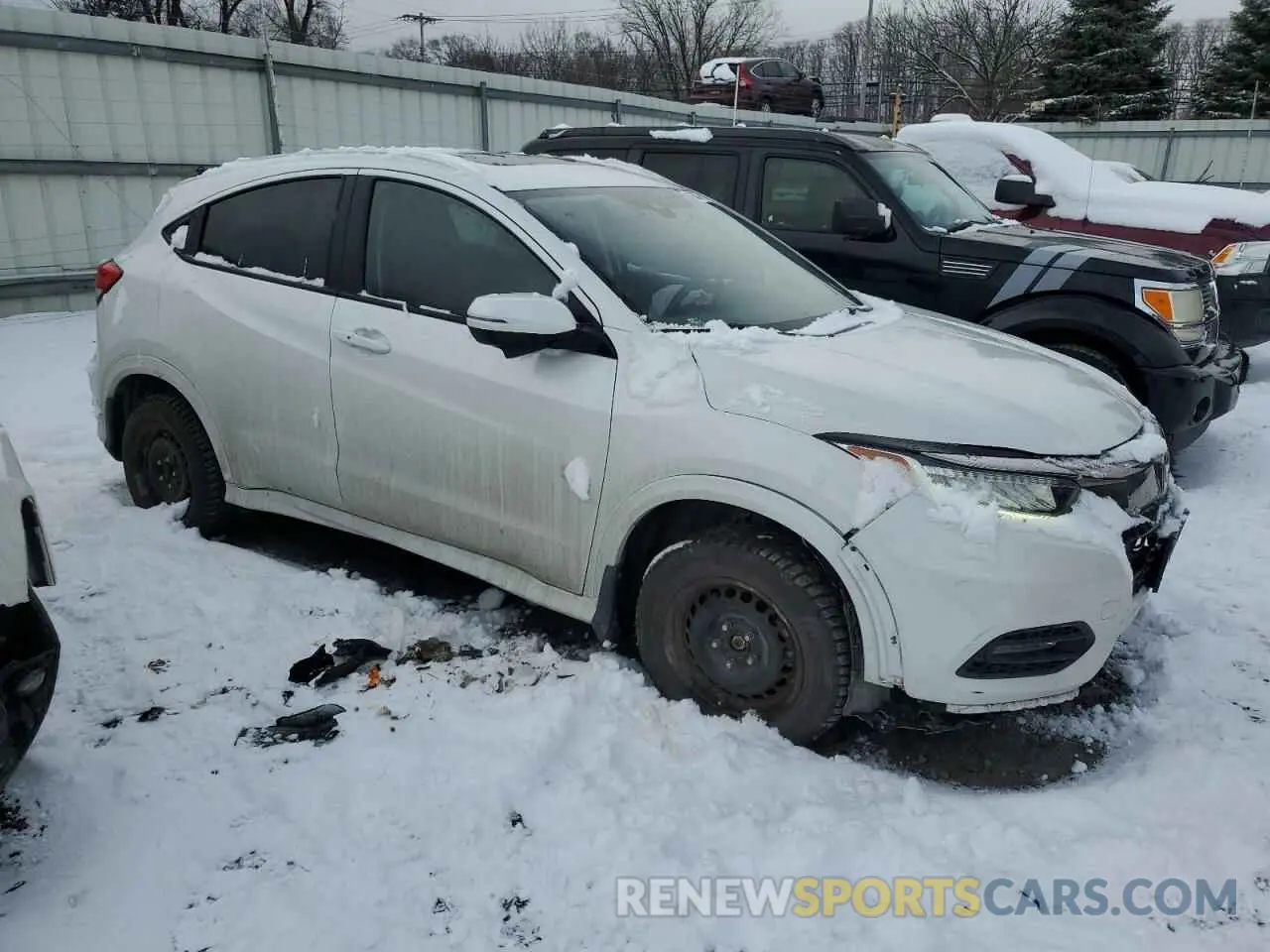 4 fotografías del automóvil dañado 3CZRU6H93LM720065 HONDA HR-V 2020
