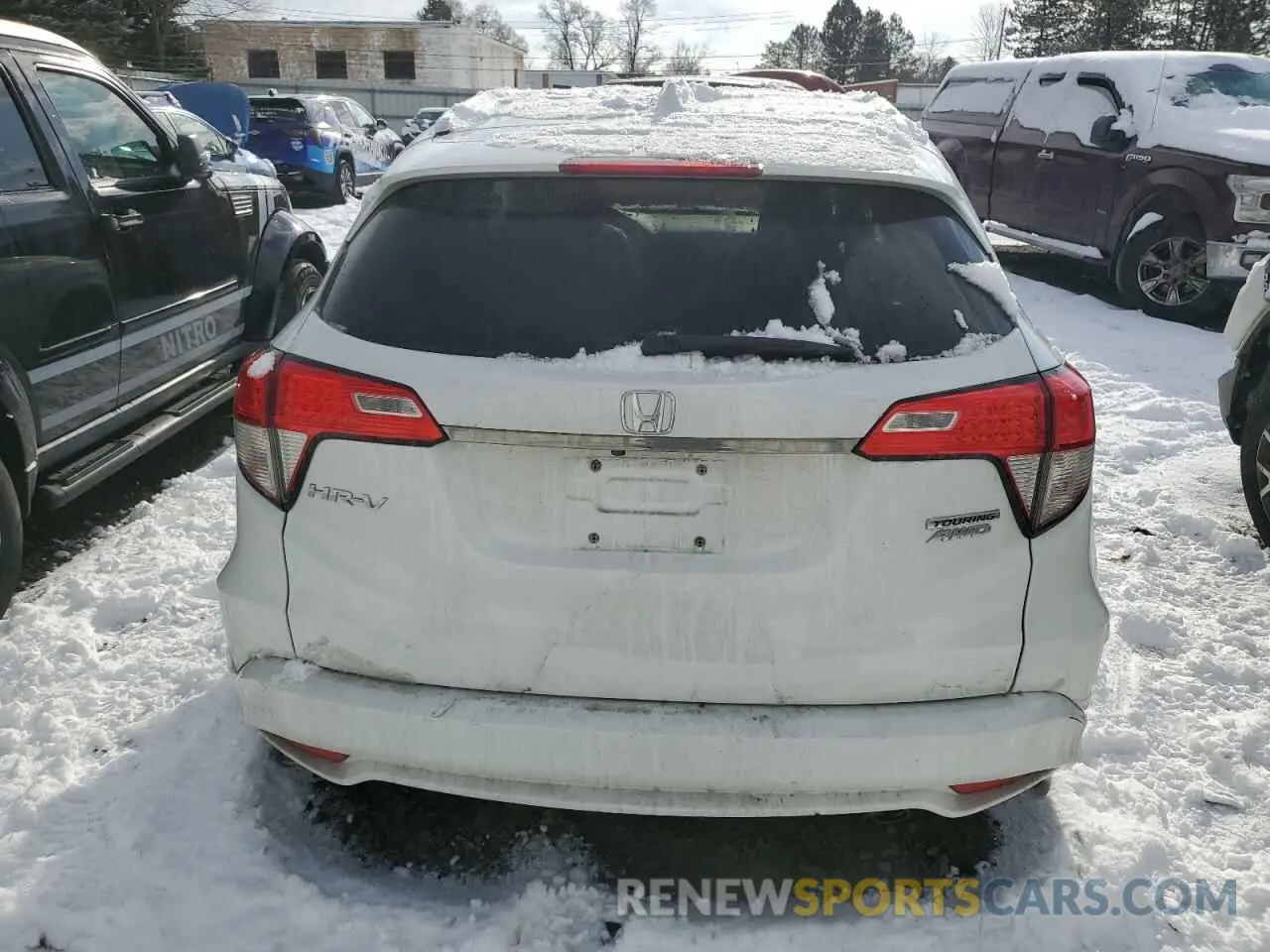 6 fotografías del automóvil dañado 3CZRU6H93LM720065 HONDA HR-V 2020