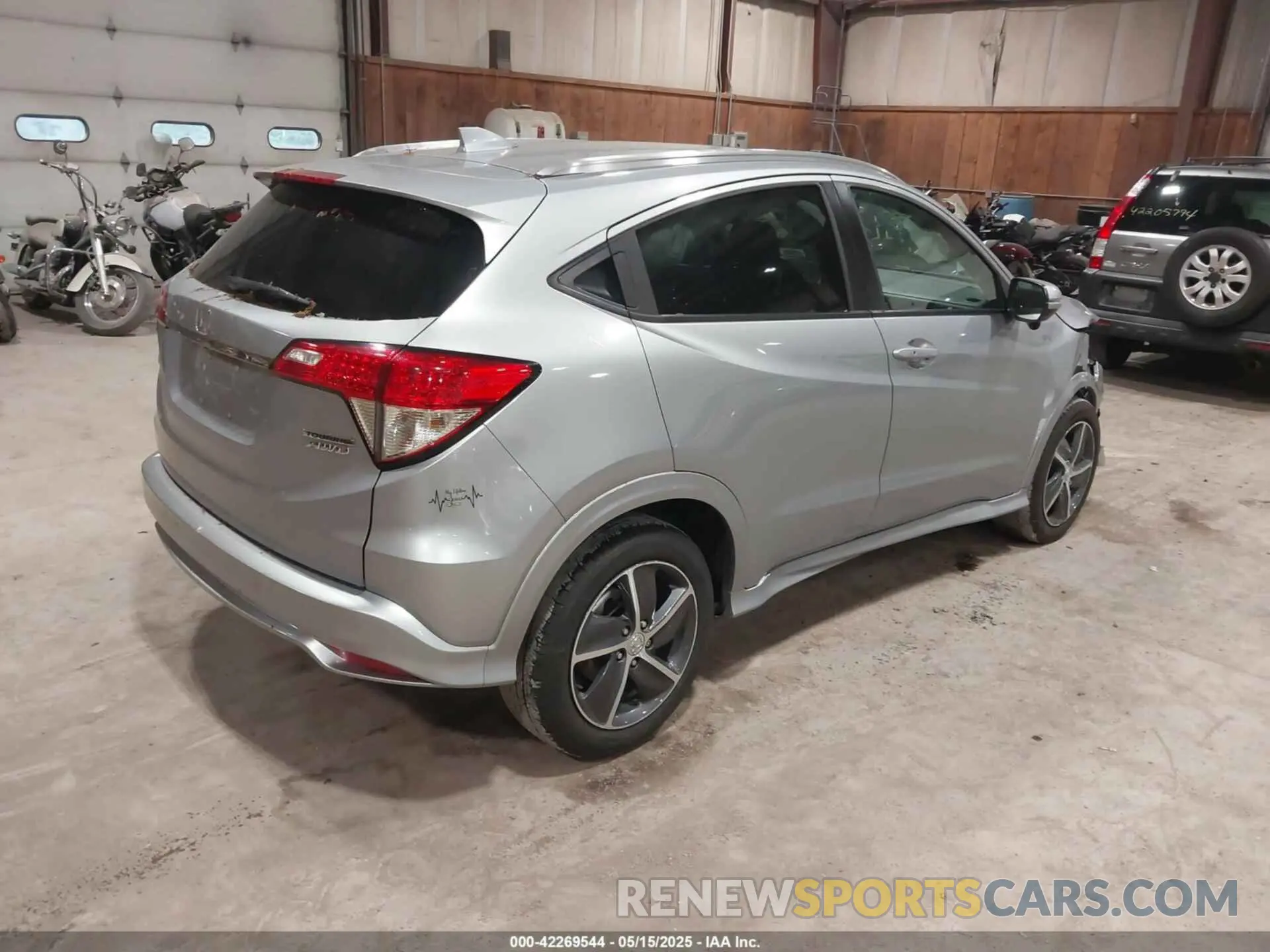 4 fotografías del automóvil dañado 3CZRU6H96LM708203 HONDA HR-V 2020