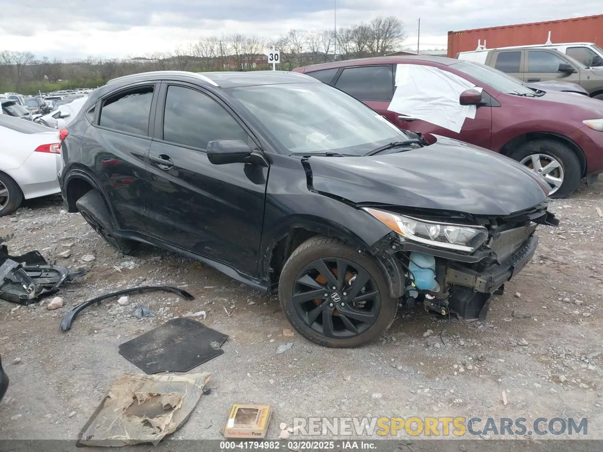 1 fotografías del automóvil dañado 3CZRU5H11MM720863 HONDA HR-V 2021
