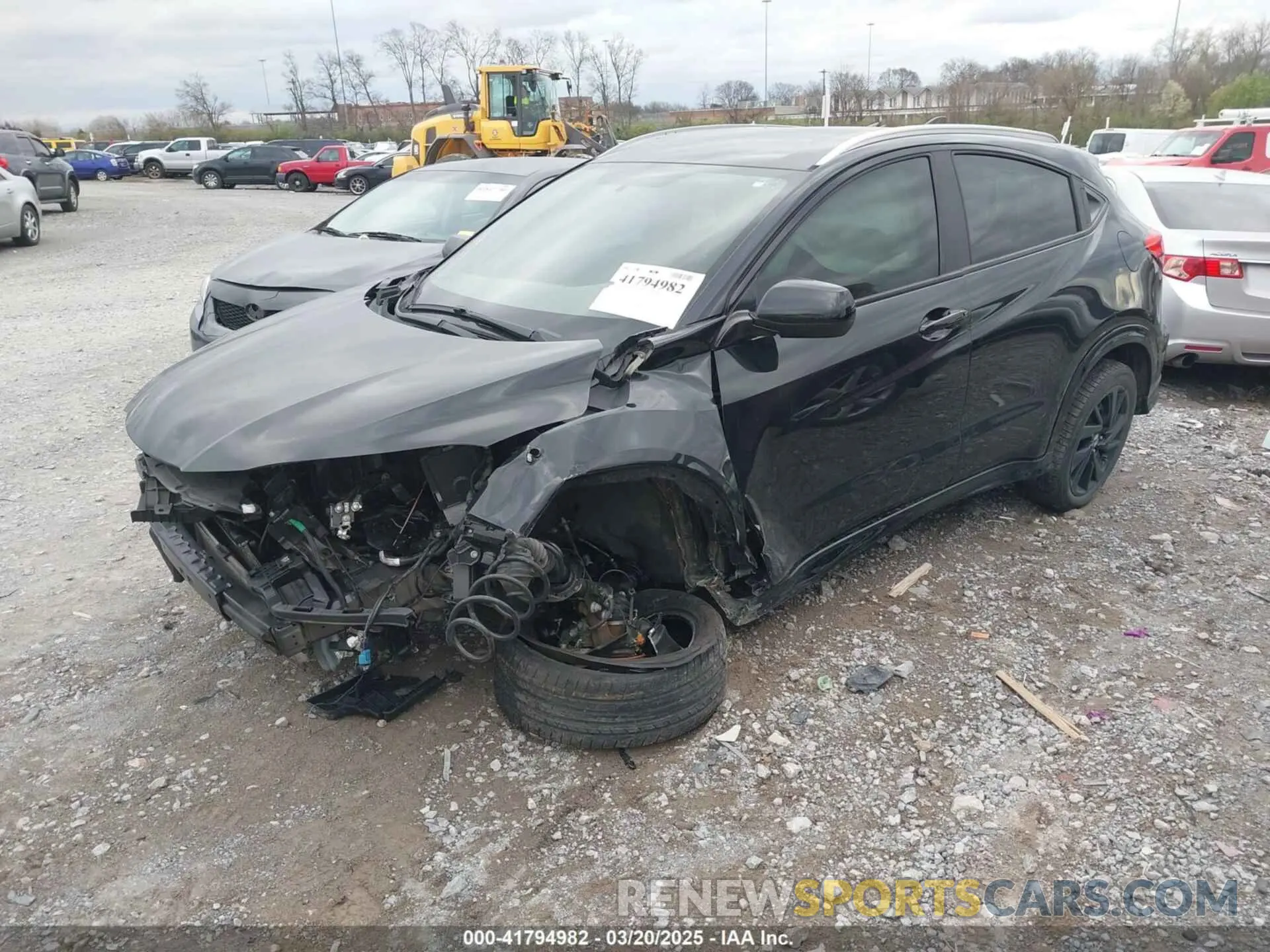 2 fotografías del automóvil dañado 3CZRU5H11MM720863 HONDA HR-V 2021