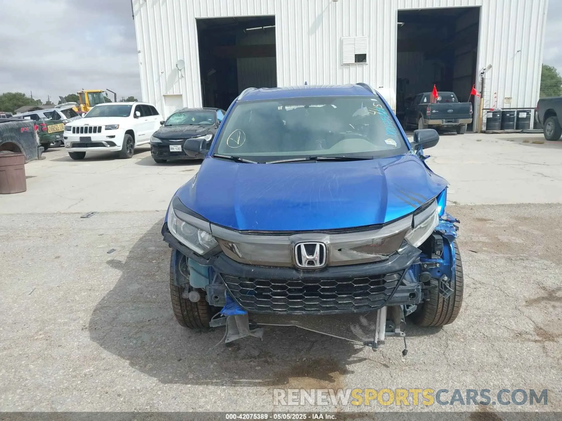12 fotografías del automóvil dañado 3CZRU5H13MM707760 HONDA HR-V 2021