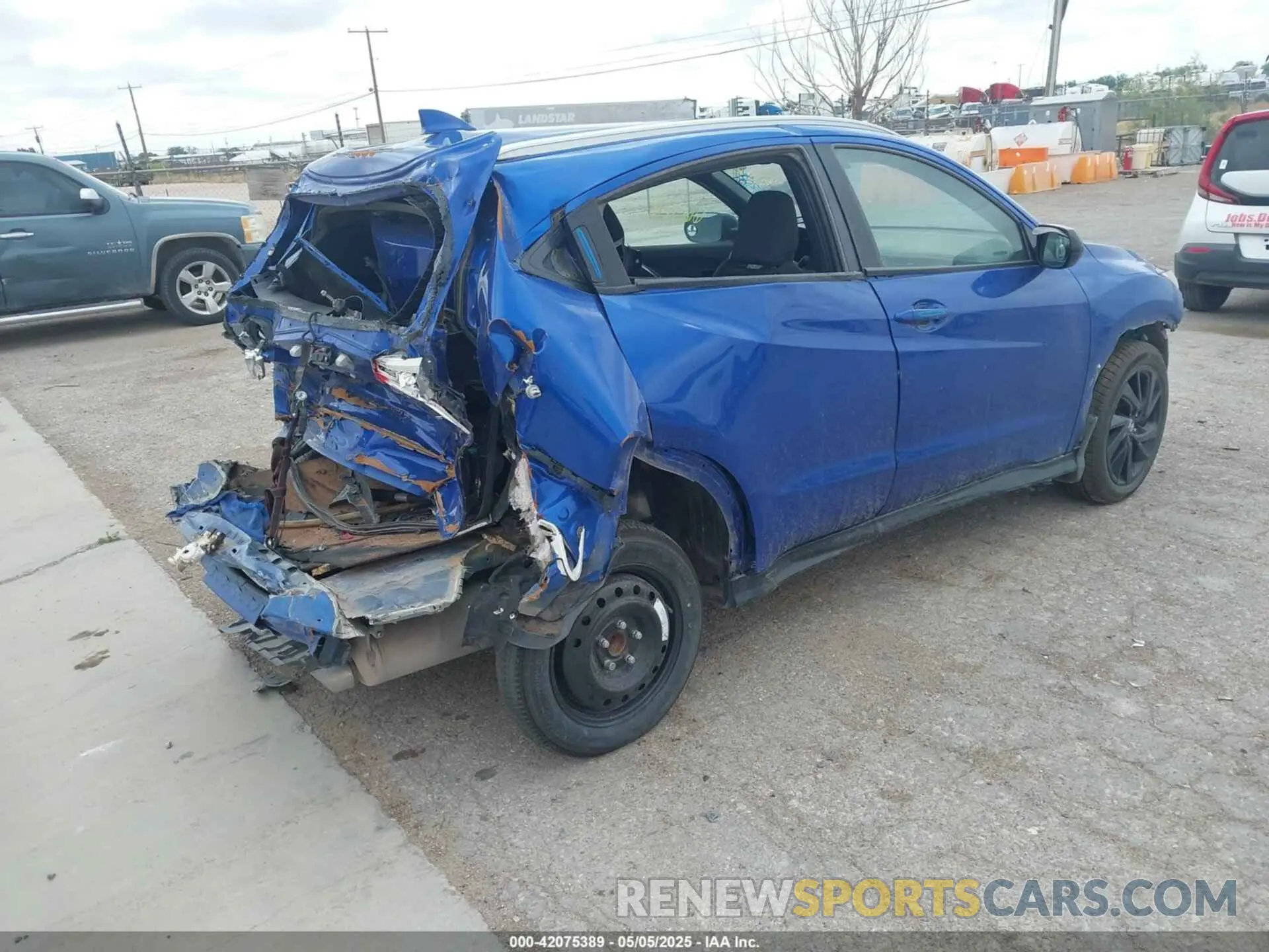 4 fotografías del automóvil dañado 3CZRU5H13MM707760 HONDA HR-V 2021