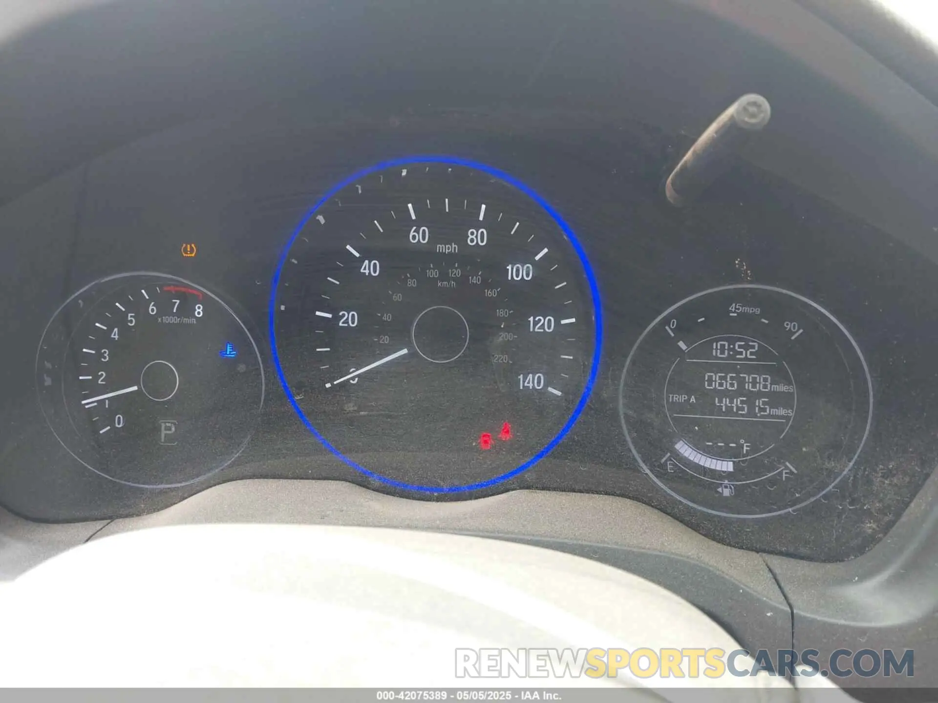 7 fotografías del automóvil dañado 3CZRU5H13MM707760 HONDA HR-V 2021