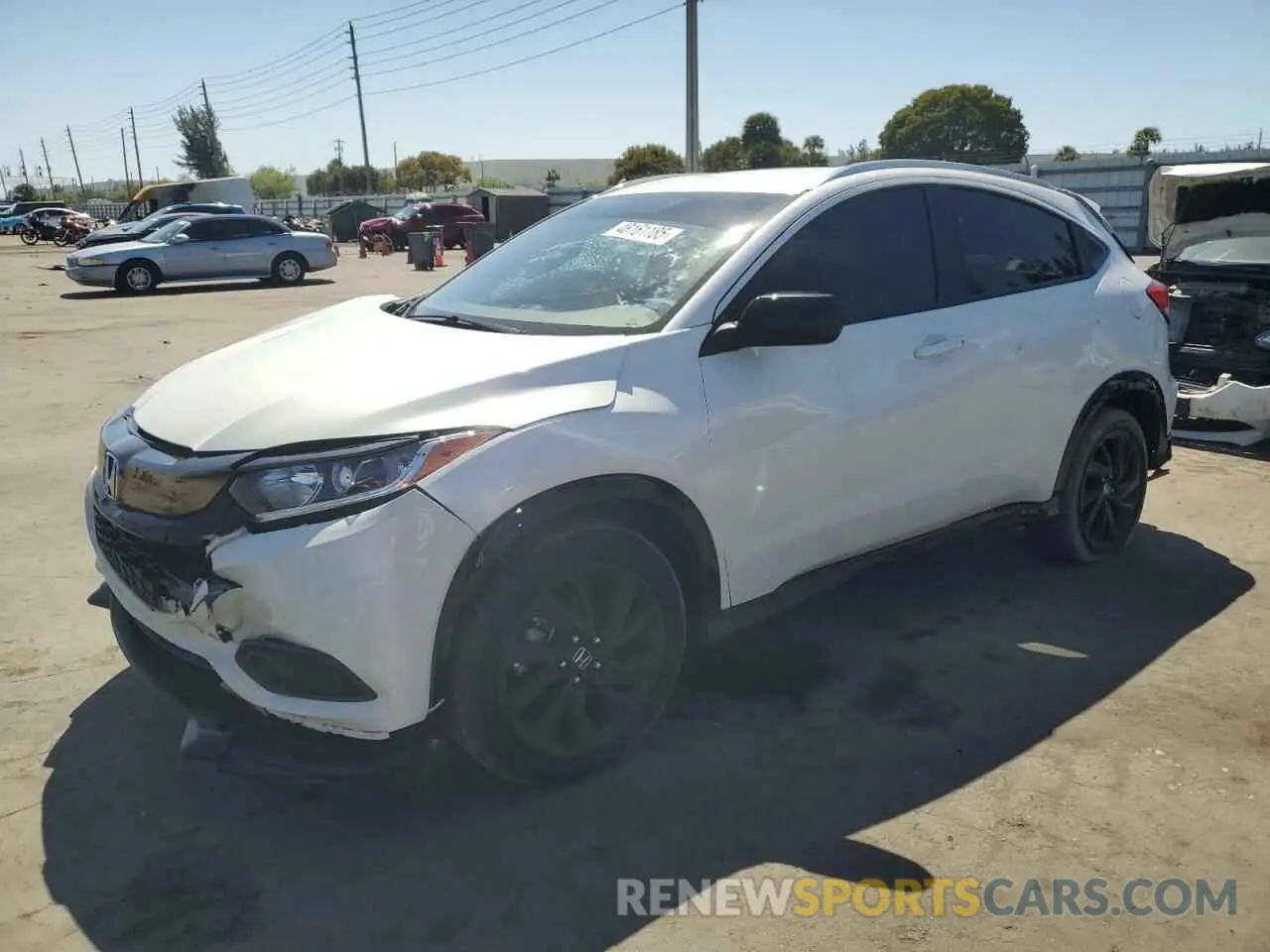 1 fotografías del automóvil dañado 3CZRU5H14MM726754 HONDA HR-V 2021