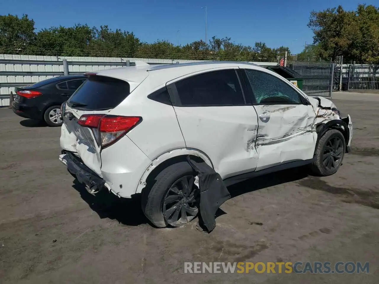 3 fotografías del automóvil dañado 3CZRU5H14MM726754 HONDA HR-V 2021