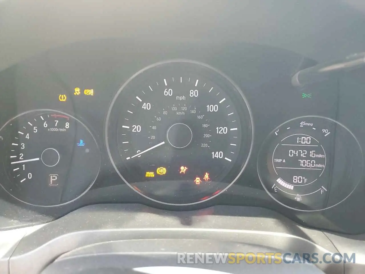 9 fotografías del automóvil dañado 3CZRU5H14MM726754 HONDA HR-V 2021