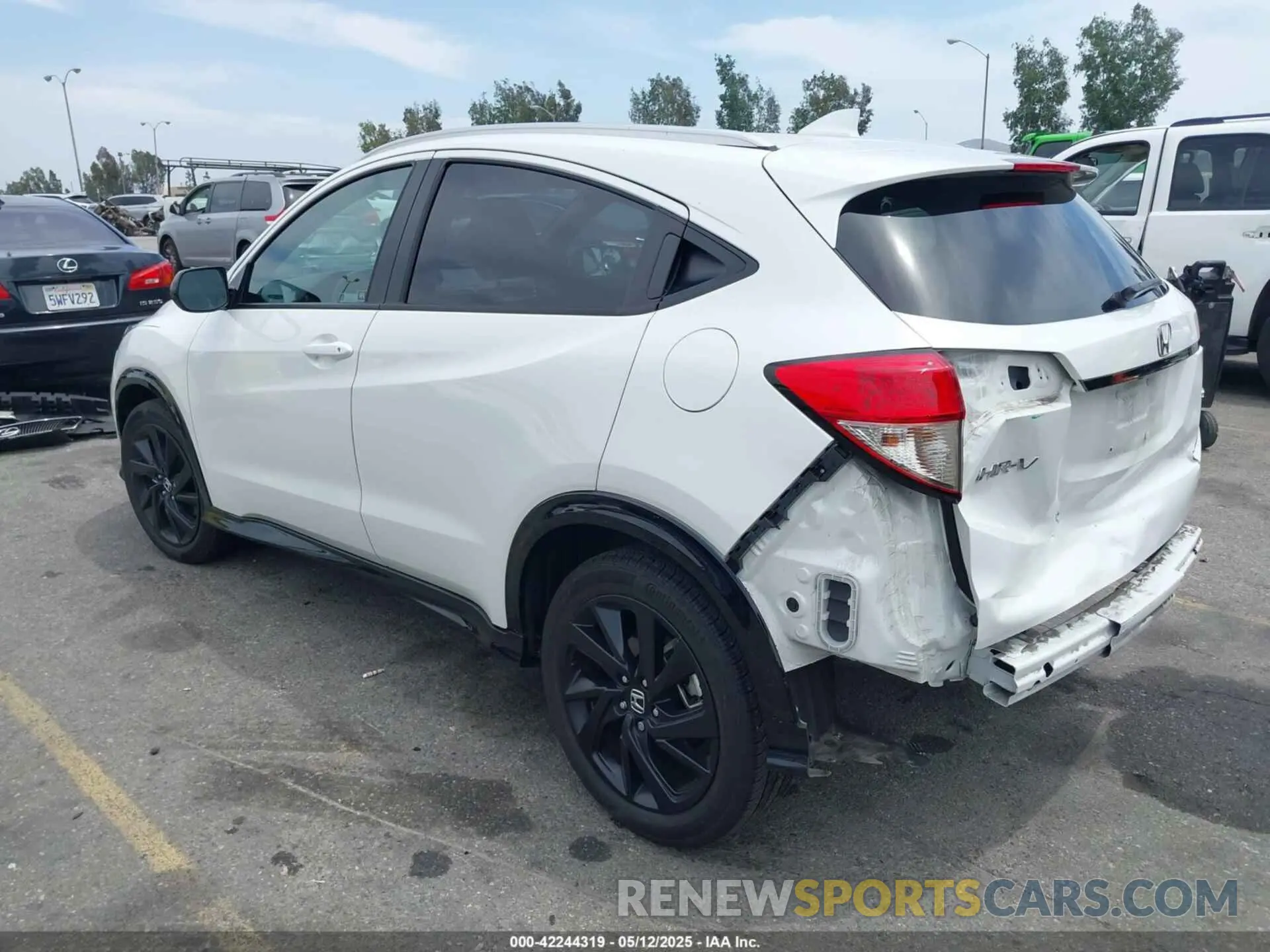 3 fotografías del automóvil dañado 3CZRU5H15MM725984 HONDA HR-V 2021