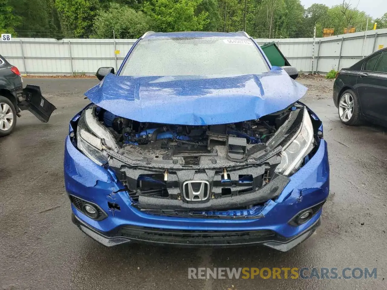 5 fotografías del automóvil dañado 3CZRU5H15MM729811 HONDA HR-V 2021