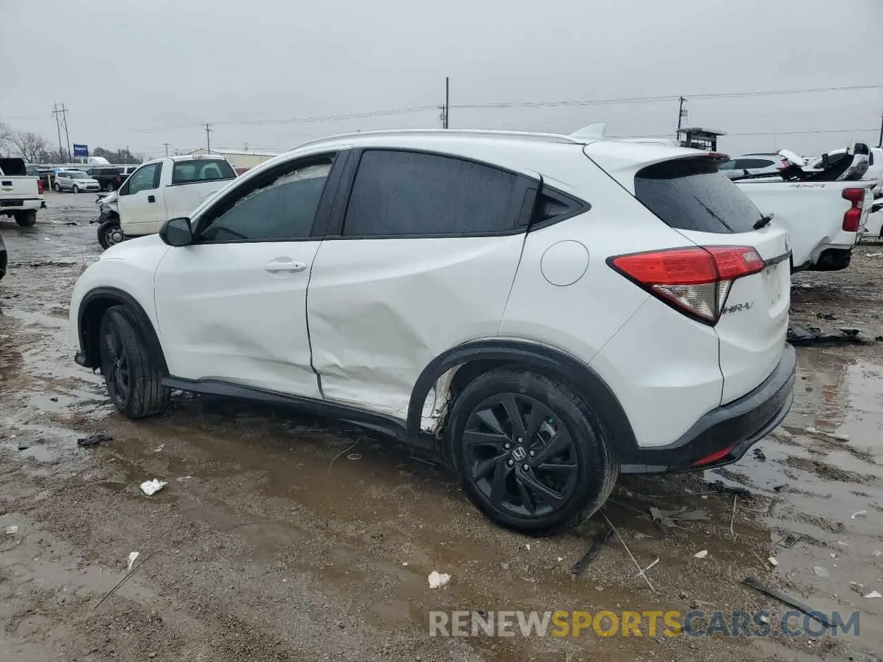2 fotografías del automóvil dañado 3CZRU5H15MM733664 HONDA HR-V 2021