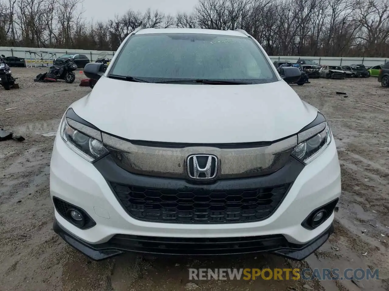 5 fotografías del automóvil dañado 3CZRU5H15MM733664 HONDA HR-V 2021