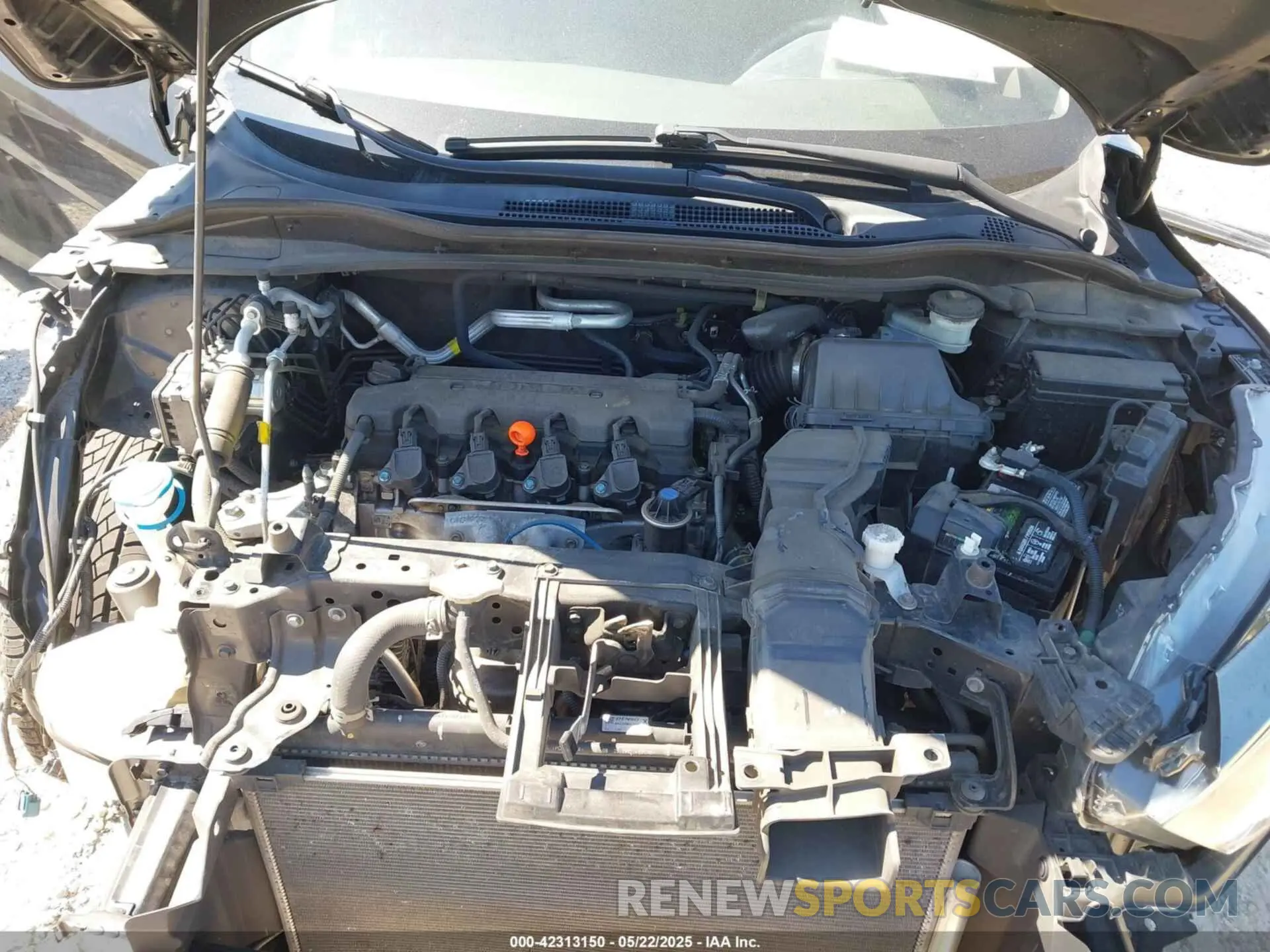 10 fotografías del automóvil dañado 3CZRU5H16MM720406 HONDA HR-V 2021