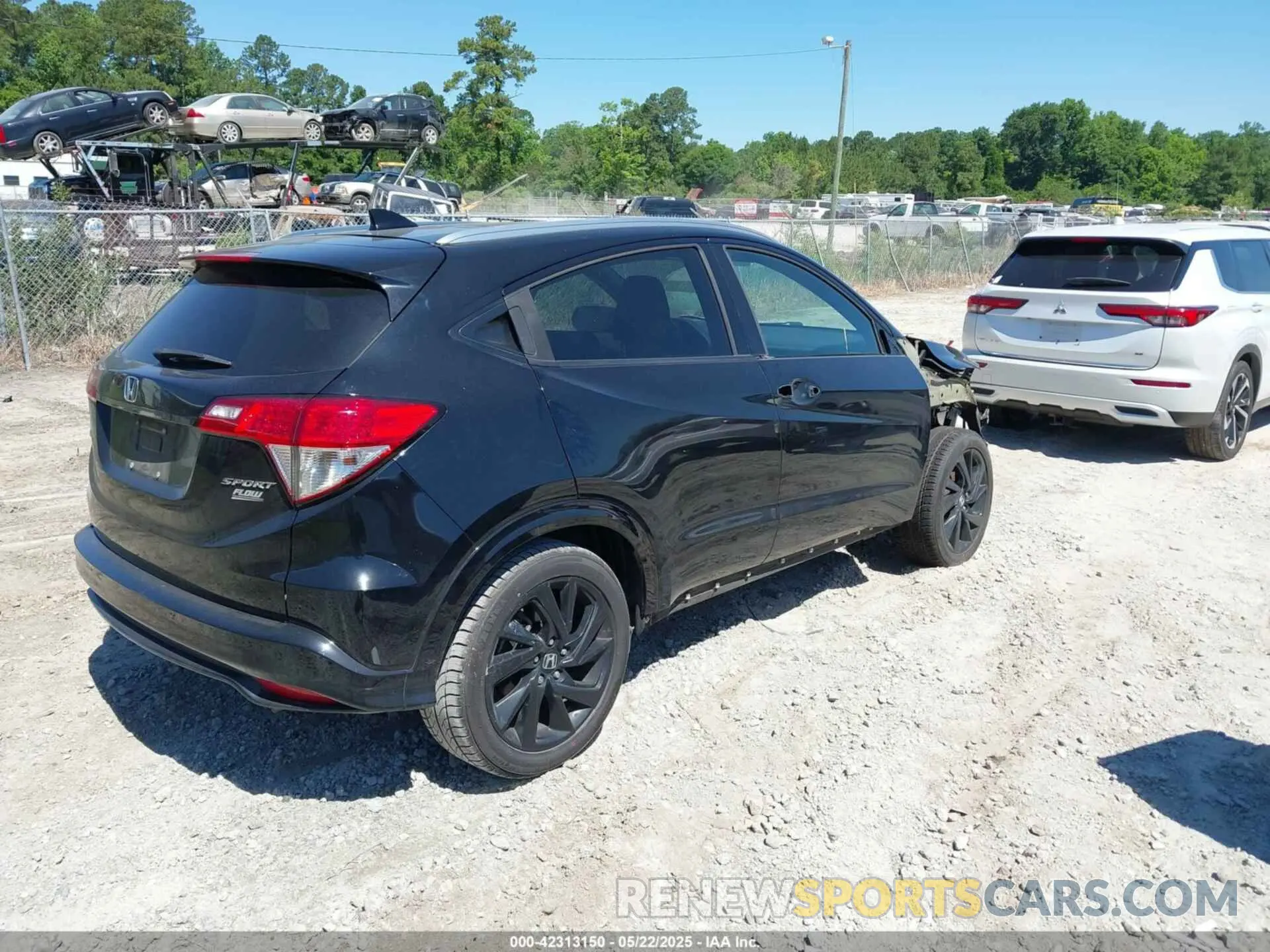 4 fotografías del automóvil dañado 3CZRU5H16MM720406 HONDA HR-V 2021