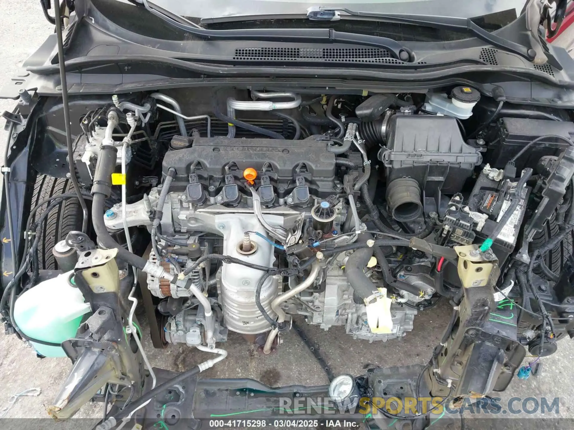 10 fotografías del automóvil dañado 3CZRU5H16MM727310 HONDA HR-V 2021
