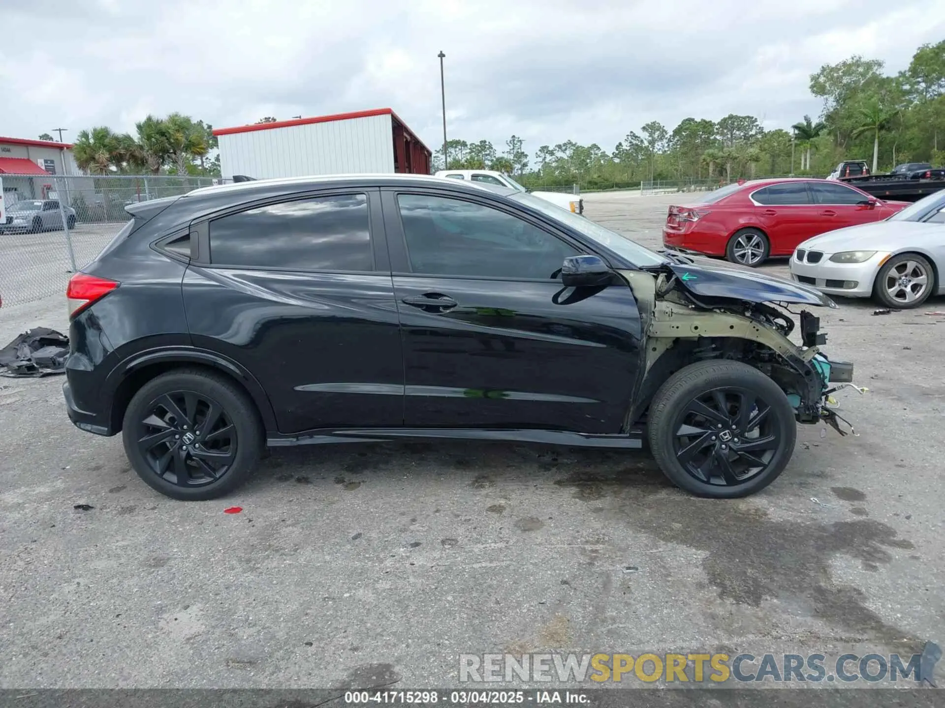 14 fotografías del automóvil dañado 3CZRU5H16MM727310 HONDA HR-V 2021