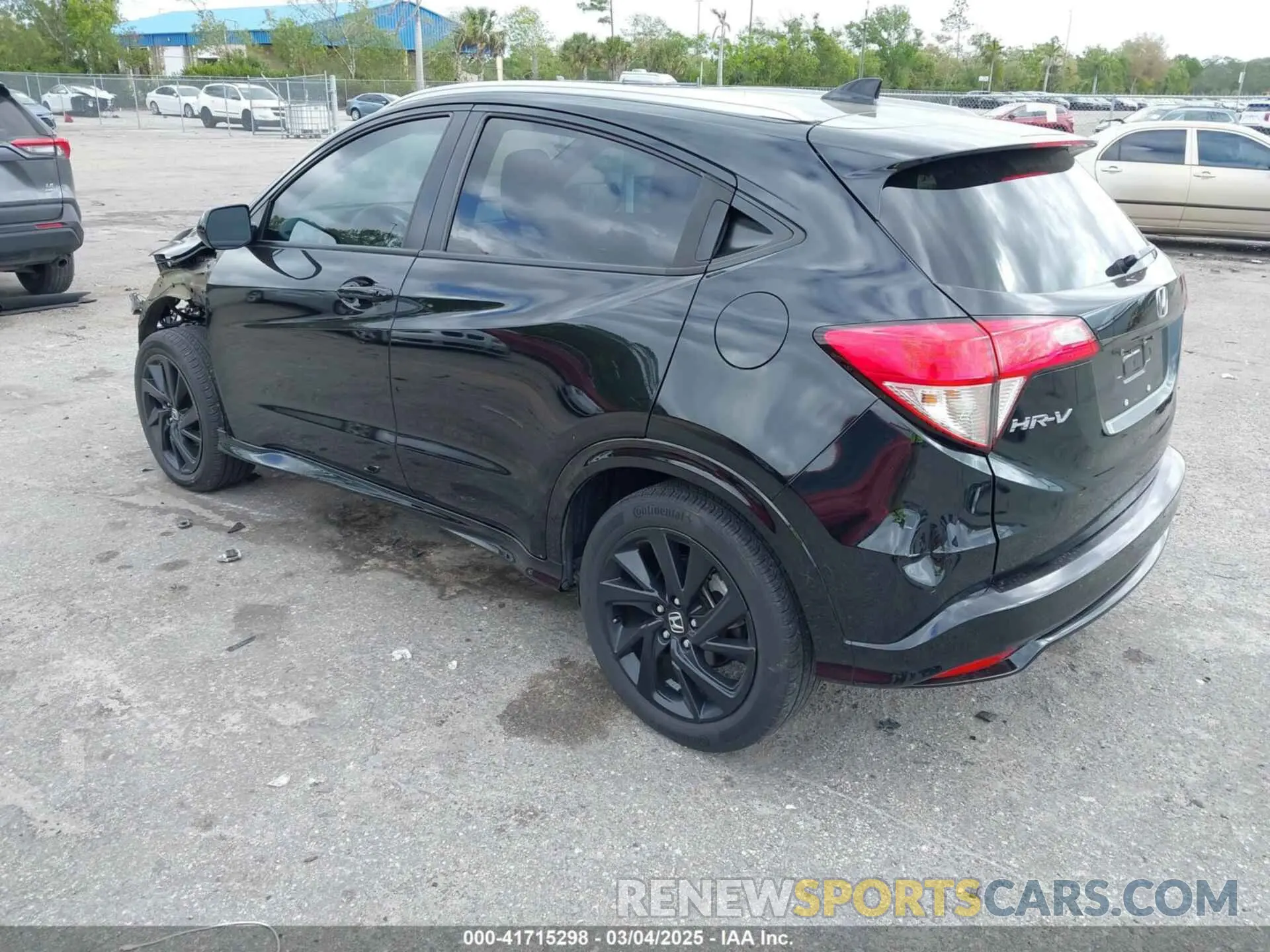 3 fotografías del automóvil dañado 3CZRU5H16MM727310 HONDA HR-V 2021