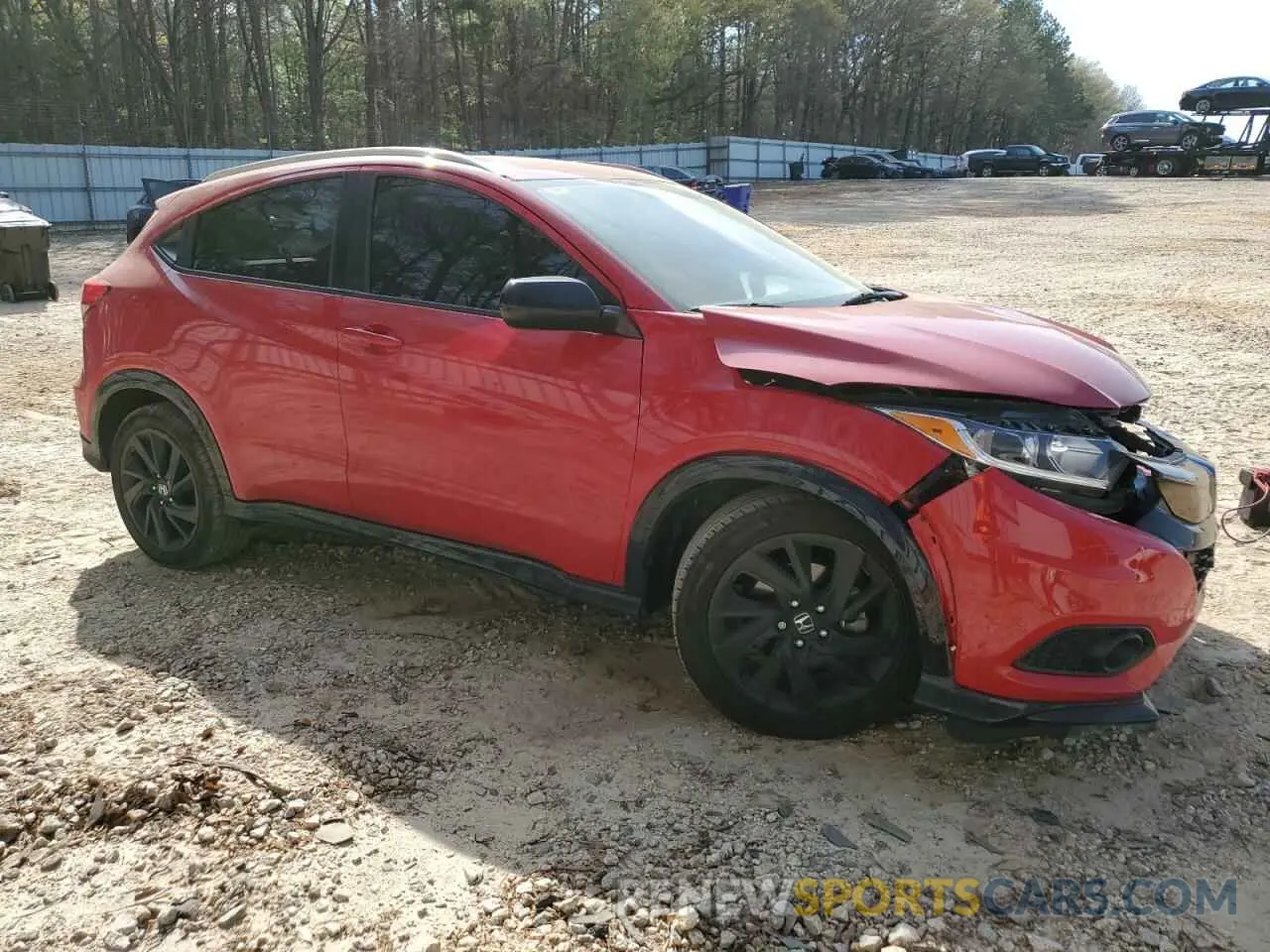 4 fotografías del automóvil dañado 3CZRU5H17MM700813 HONDA HR-V 2021