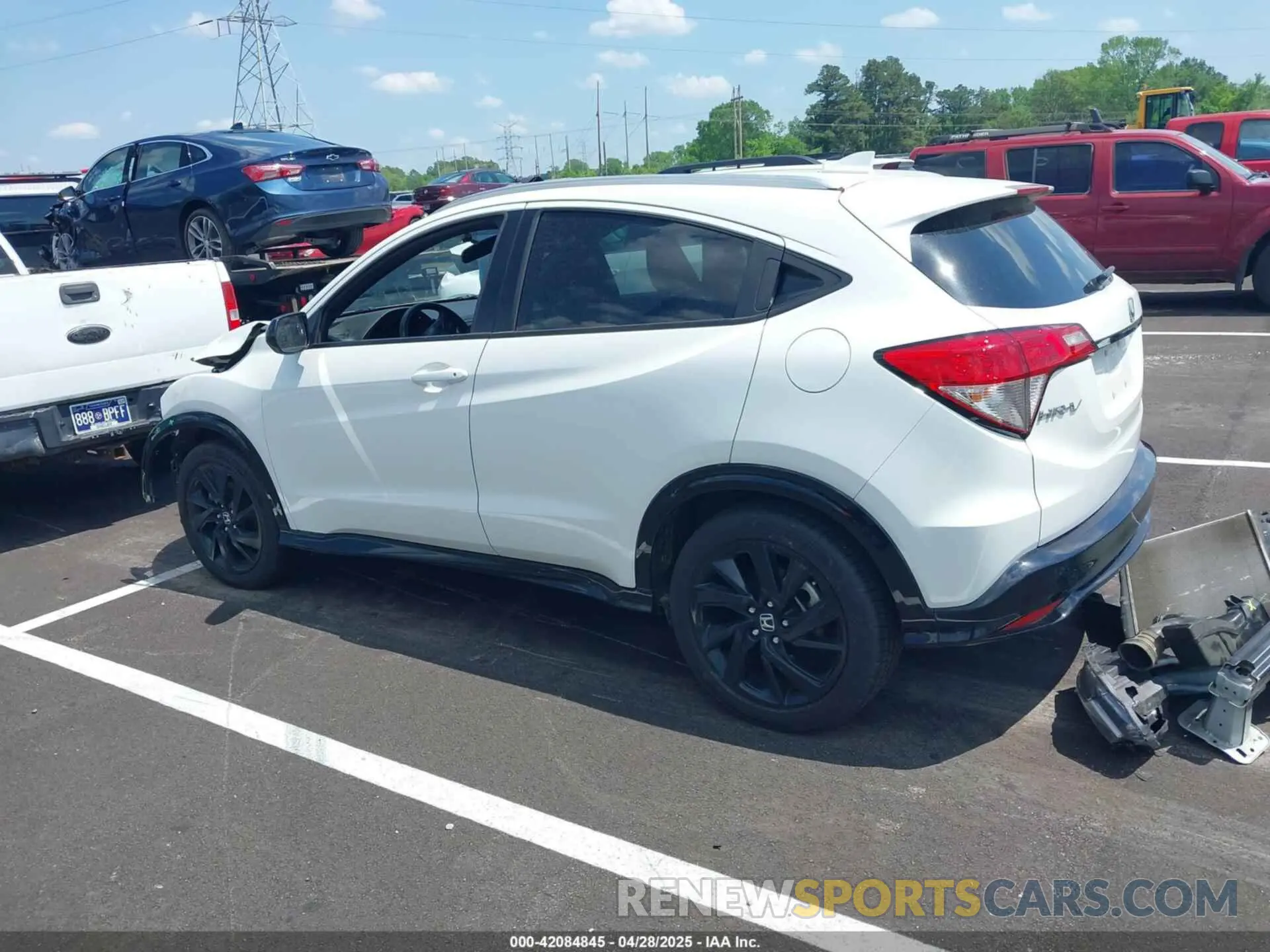 14 fotografías del automóvil dañado 3CZRU5H17MM707809 HONDA HR-V 2021