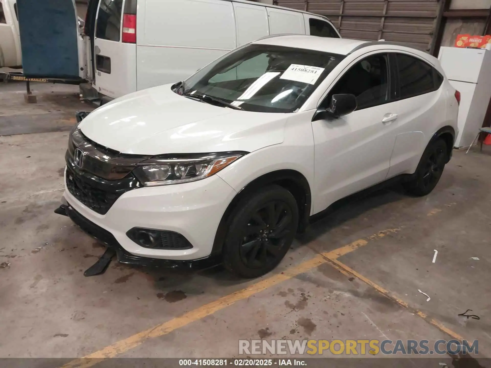 2 fotografías del automóvil dañado 3CZRU5H17MM732709 HONDA HR-V 2021