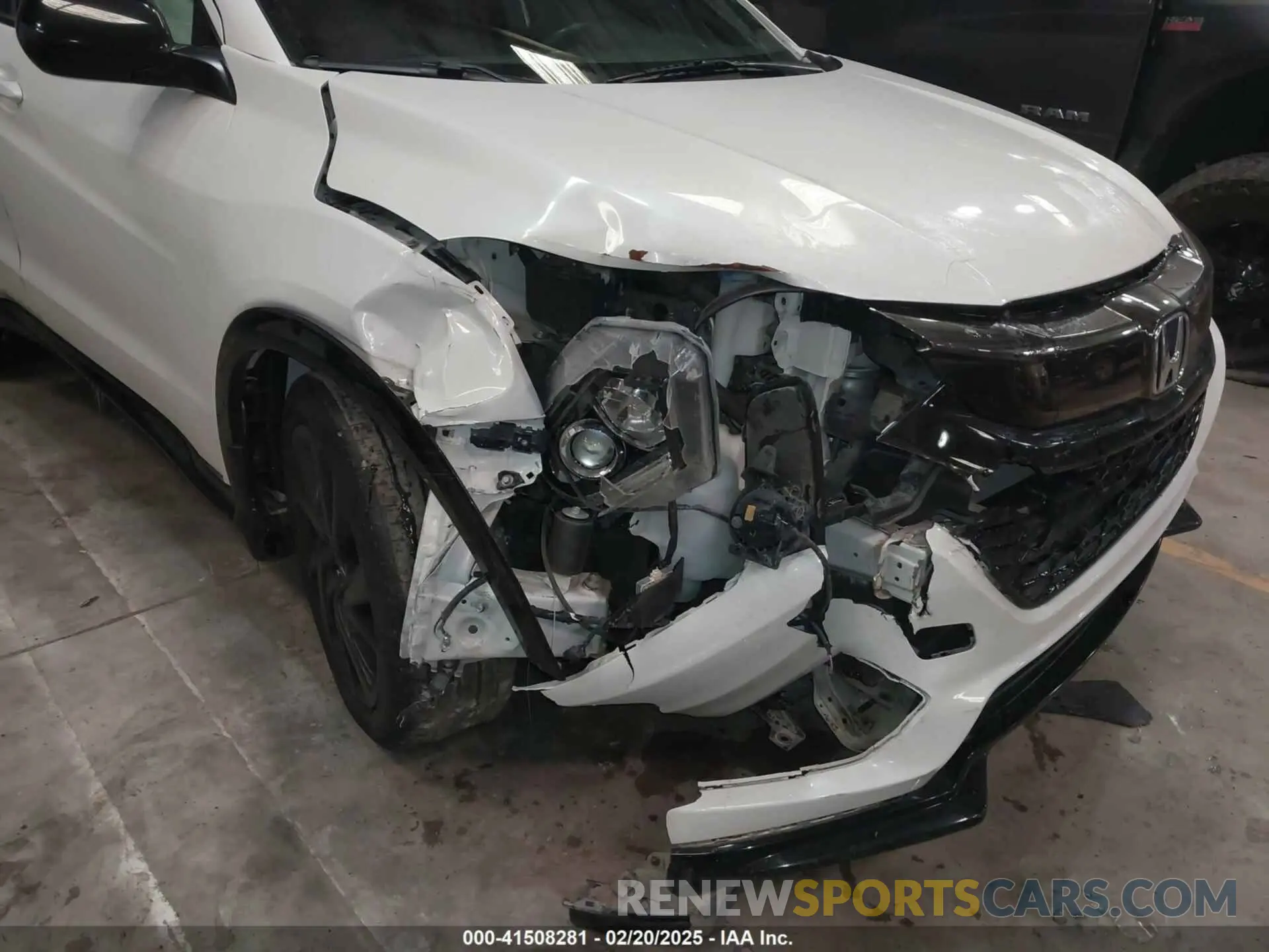6 fotografías del automóvil dañado 3CZRU5H17MM732709 HONDA HR-V 2021
