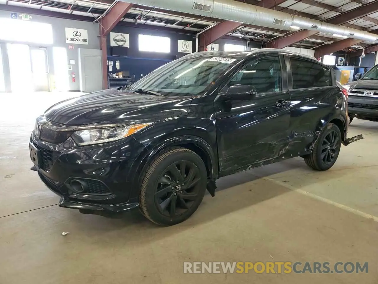 1 fotografías del automóvil dañado 3CZRU5H18MM713750 HONDA HR-V 2021