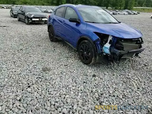 14 fotografías del automóvil dañado 3CZRU5H18MM720701 HONDA HR-V 2021